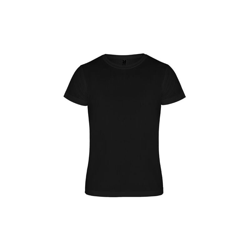 

Roly - Camiseta técnica de manga corta con escote redondeado CAMIMERA CA0450 | Negro - 12
