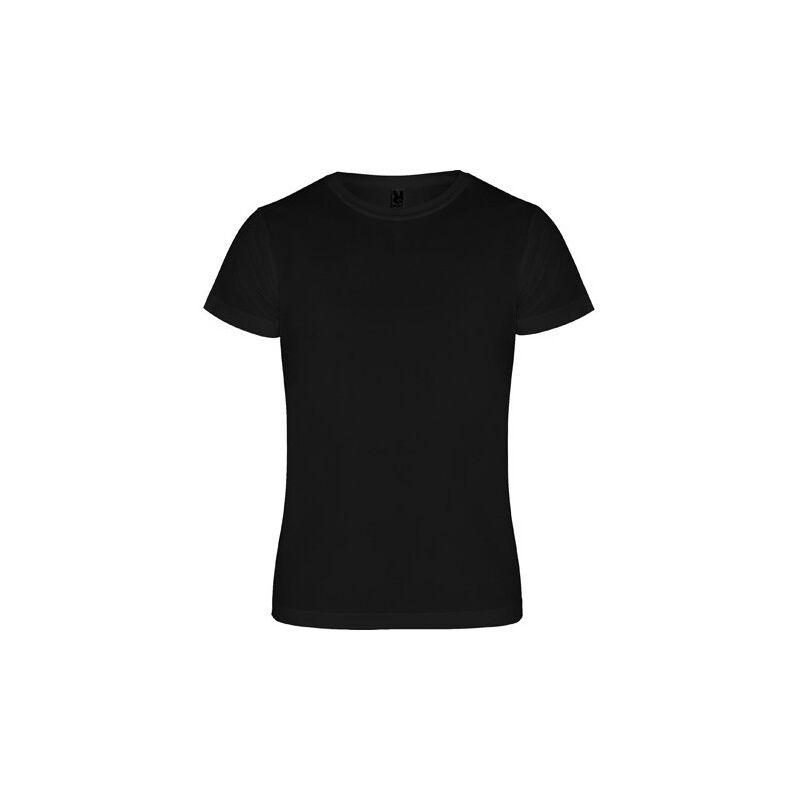 

Roly - Camiseta técnica de manga corta con escote redondeado CAMIMERA CA0450 | Negro - 16