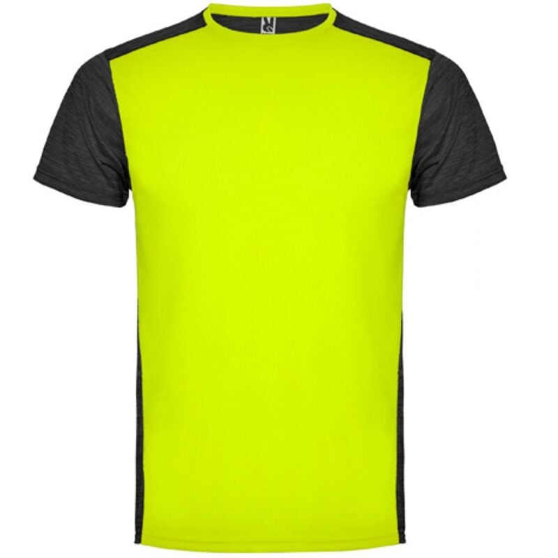 

Roly - Camiseta técnica de manga corta cuello redondo ZOLDER CA6653 | XL - Amarillo Fluor/Negro Vigore