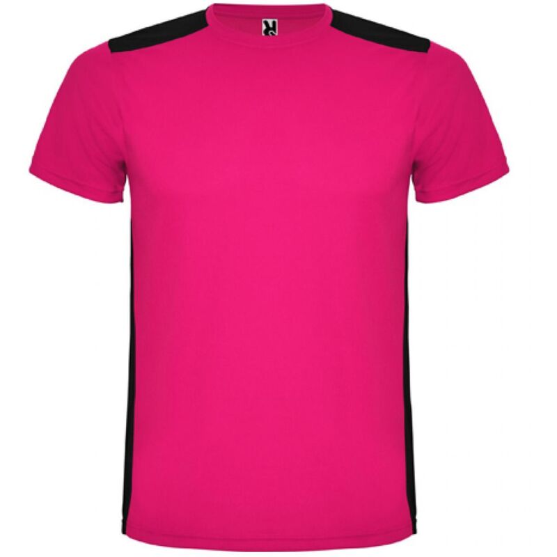 

Camiseta técnica de manga corta DETROIT CA6652 | L - Fucsia/Negro