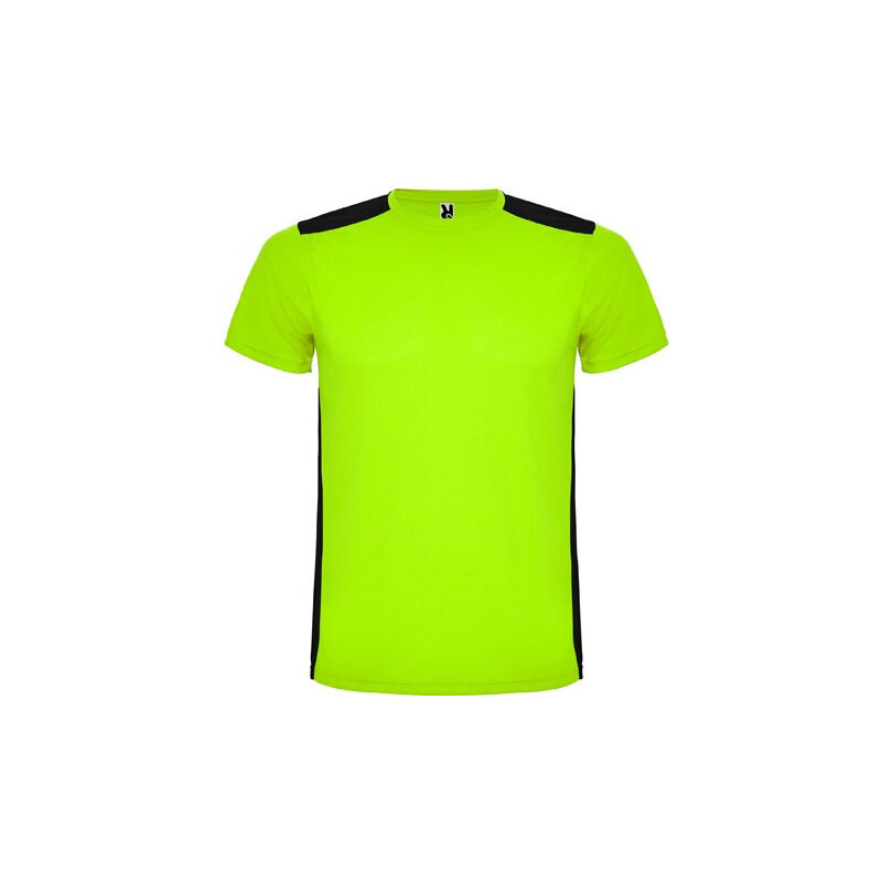 

Camiseta técnica de manga corta DETROIT CA6652 | XXL - Lima Punch/Negro
