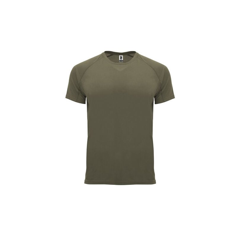 

Camiseta técnica de manga corta ranglán CA04070103 | XL - Verde militar