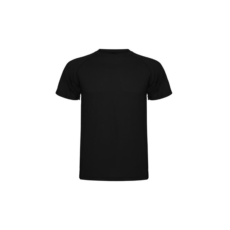 

Camiseta técnica de manga corta ranglán MONTECARLO CA0425 | Negro - S