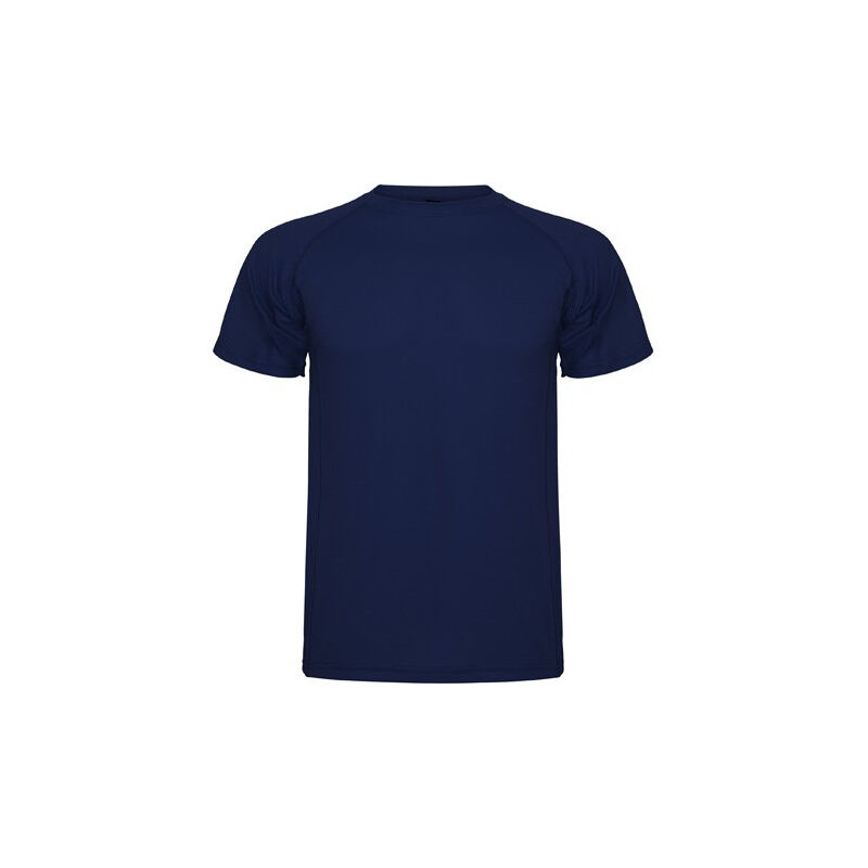 

Camiseta técnica de manga corta ranglán MONTECARLO CA0425 | S - Azul Marino