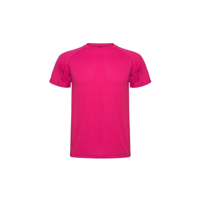 

Camiseta técnica de manga corta ranglán MONTECARLO CA0425 | S - Roseton