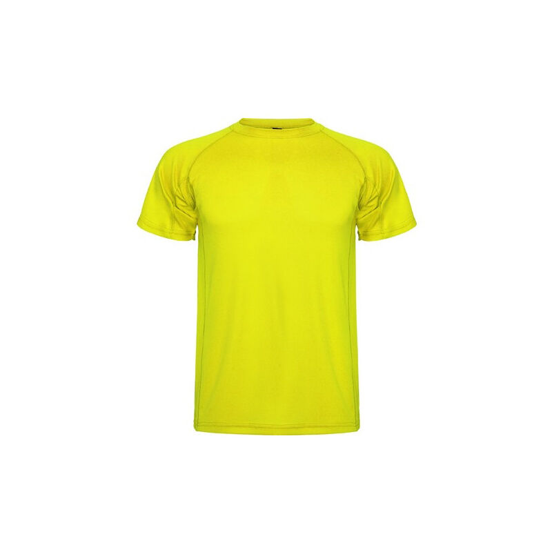 

Camiseta técnica de manga corta ranglán MONTECARLO CA0425 | M - Amarillo Fluor