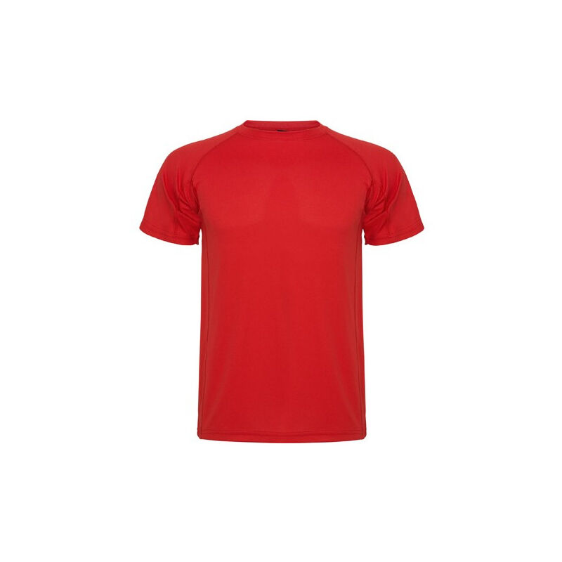 

Camiseta técnica de manga corta ranglán MONTECARLO CA0425 | Rojo - M