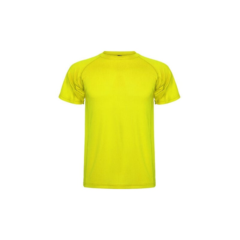 

Camiseta técnica de manga corta ranglán MONTECARLO CA0425 | L - Amarillo Fluor