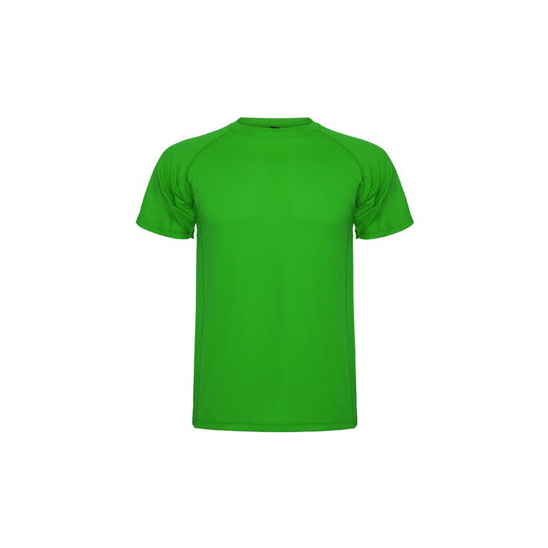 

Camiseta técnica de manga corta ranglán MONTECARLO CA0425 | XL - Verde Helecho