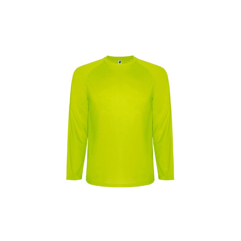 

Camiseta técnica de manga larga ranglán MONTECARLO L/S CA0415 | 12 - Amarillo Fluor