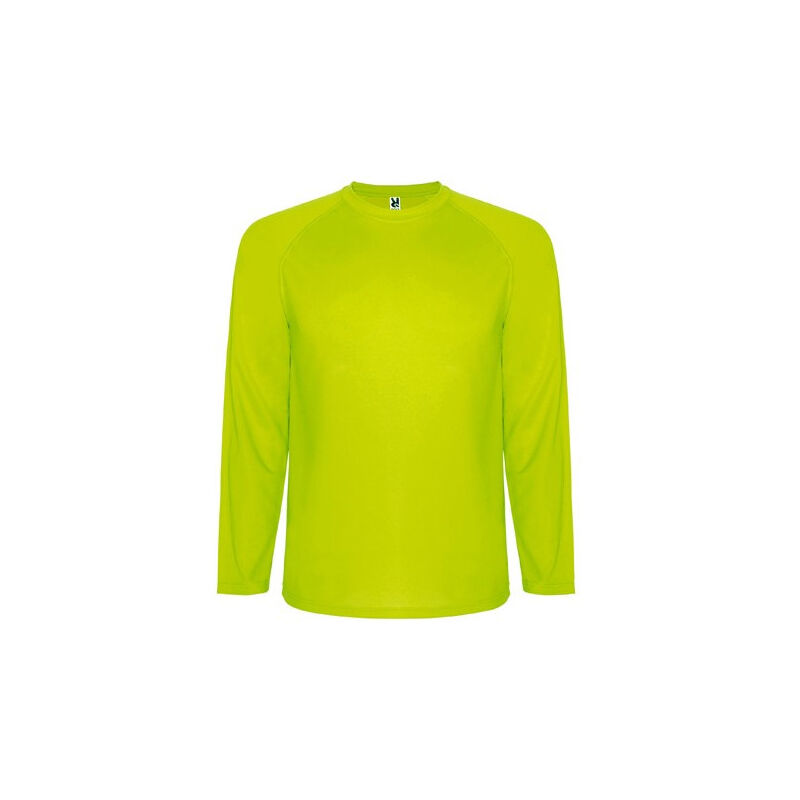 

Camiseta técnica de manga larga ranglán MONTECARLO L/S CA0415 | M - Amarillo Fluor