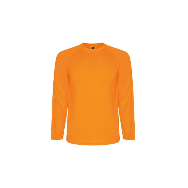 

Camiseta técnica de manga larga ranglán MONTECARLO L/S CA0415 | 4 - Naranja Fluor