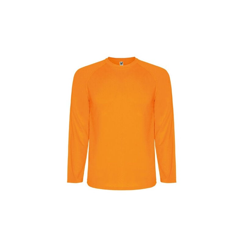 

Camiseta técnica de manga larga ranglán MONTECARLO L/S CA0415 | 12 - Naranja Fluor