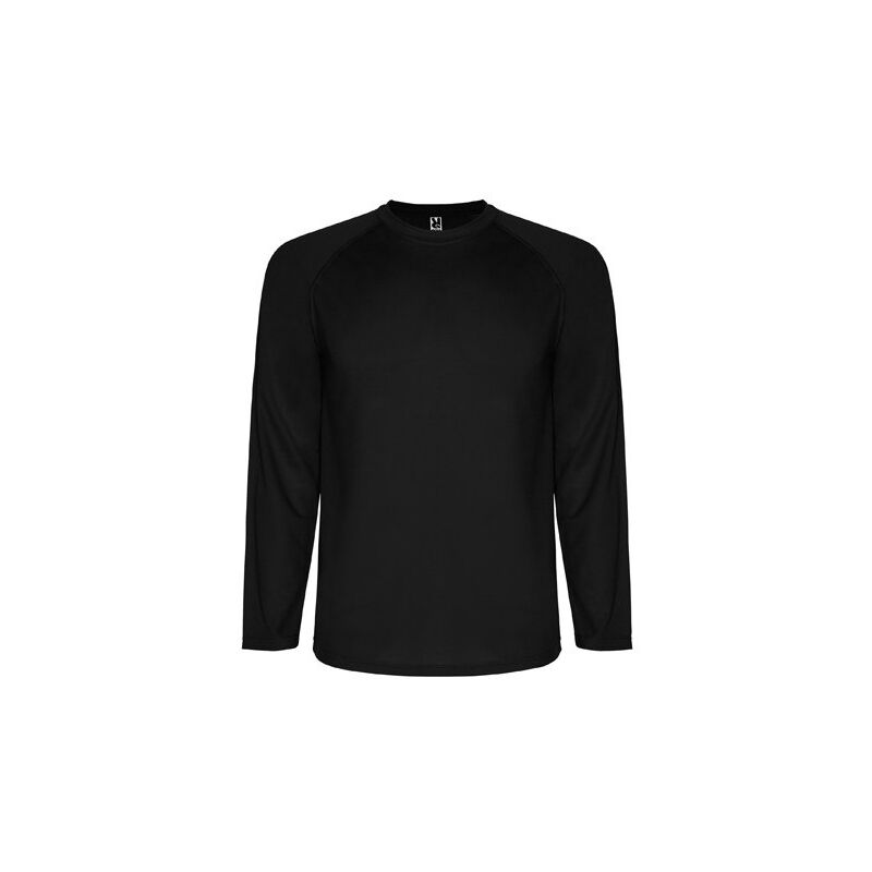 

Camiseta técnica de manga larga ranglán MONTECARLO L/S CA0415 | Negro - M