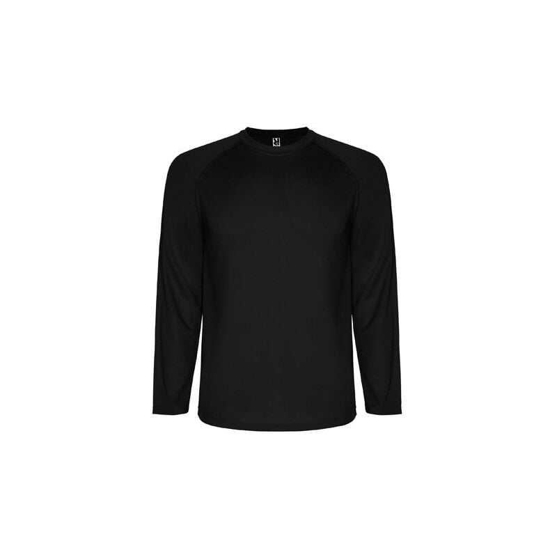 

Camiseta técnica de manga larga ranglán MONTECARLO L/S CA0415 | Negro - L