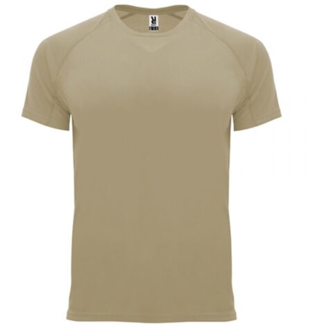 Camiseta técnica de manga ranglán con factor protección UV BAHRAIN ROLY M Arena oscuro