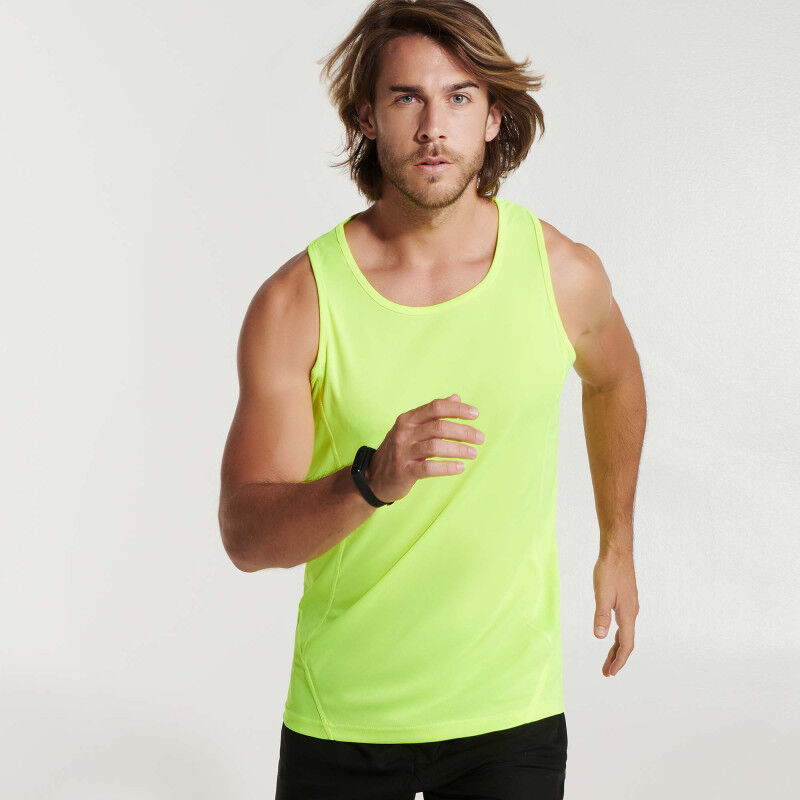 

Camiseta técnica de tirantes ANDRE PD0350 | S - Amarillo Fluor