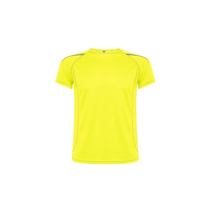 

Camiseta técnica en tejido punto liso, de manga corta SEPANG CA0416 | S - Amarillo Fluor