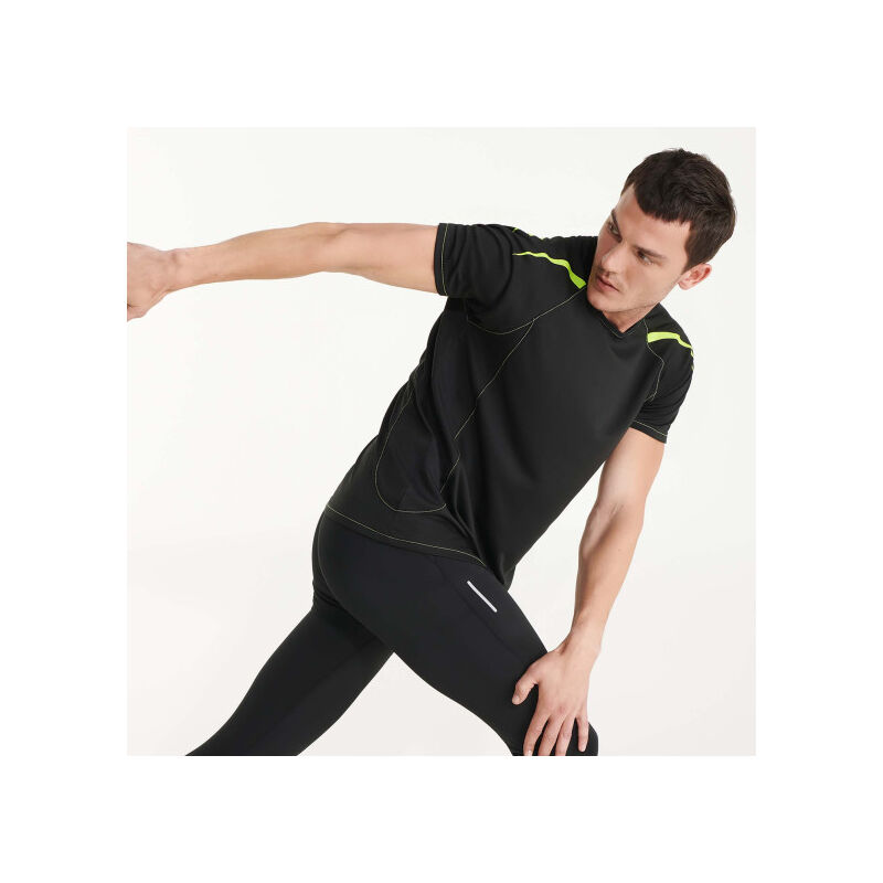 

Camiseta técnica en tejido punto liso, de manga corta SEPANG CA0416 | Negro - S