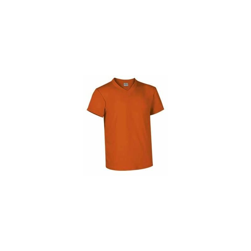 

Camiseta unisex con cuello en pico Sun | Naranja - S - Valento