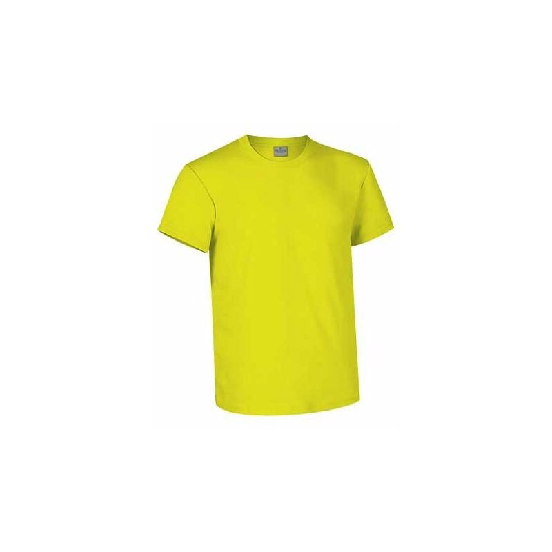 

Camiseta unisex de manga corta en colores flúor Roonie | 10/12 niño - Amarillo Fluor - Valento