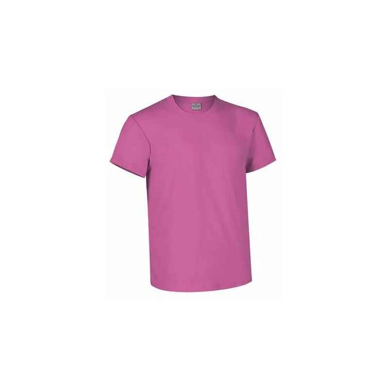 

Camiseta unisex de manga corta en colores flúor Roonie | 10/12 niño - Rosa Fluor - Valento