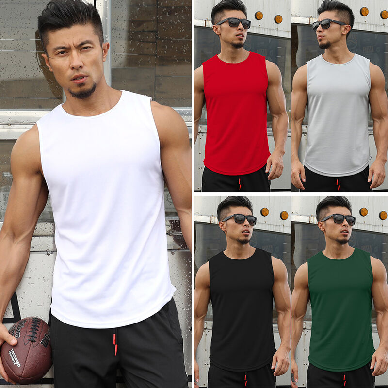 

Camisetas deportivas para hombre Chaleco para correr Entrenamiento de gimnasio Entrenamiento f¨ªsico Baloncesto Sin mangas Tanques musculares de