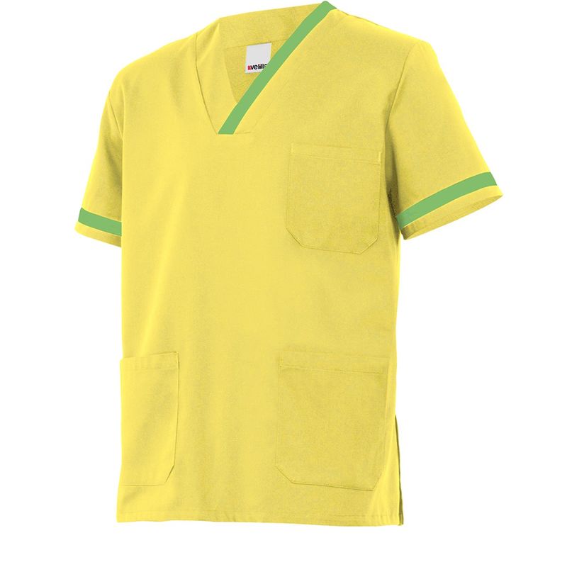 

CAMISOLA PIJAMA DE MANGA CORTA Amarillo Claro 10