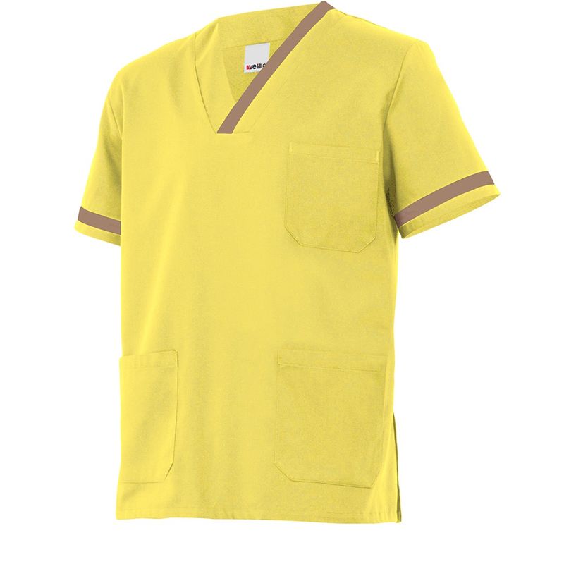 

CAMISOLA PIJAMA DE MANGA CORTA Amarillo Claro 8