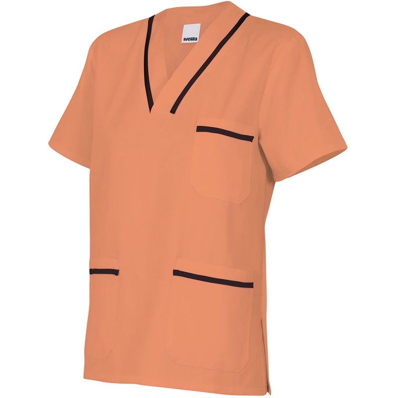 

CAMISOLA PIJAMA DE MANGA CORTA Naranja Claro 8