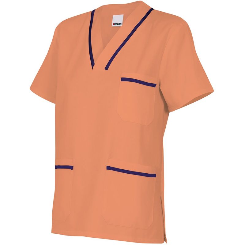 

CAMISOLA PIJAMA DE MANGA CORTA Naranja Claro 4