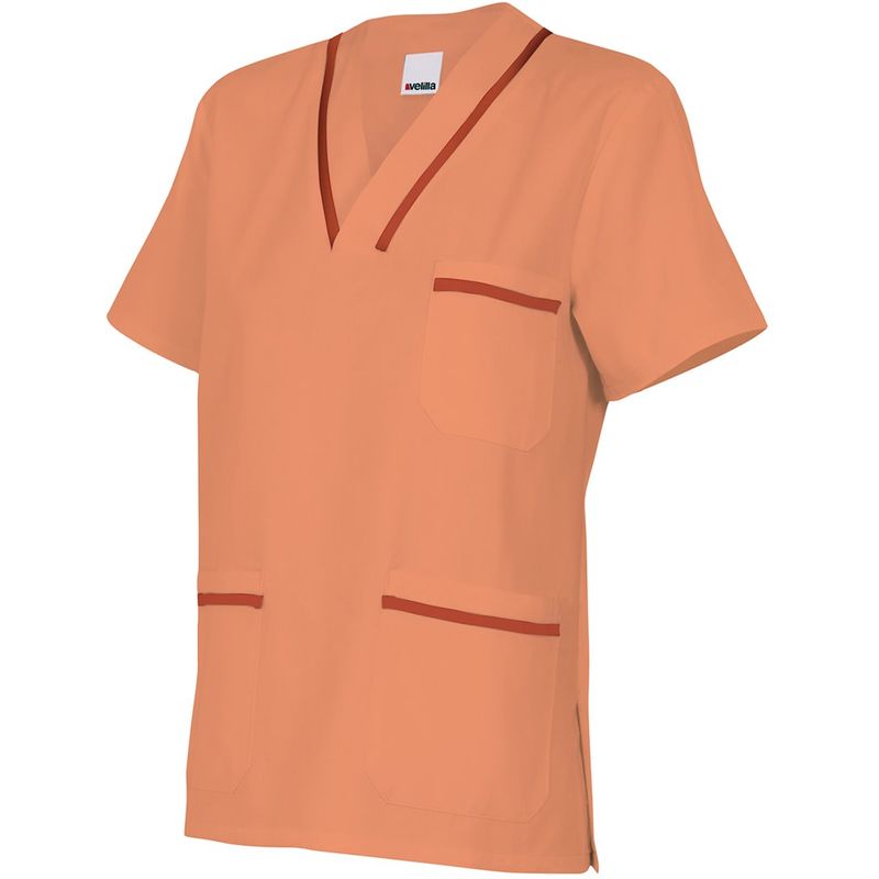 

CAMISOLA PIJAMA DE MANGA CORTA Naranja Claro 2