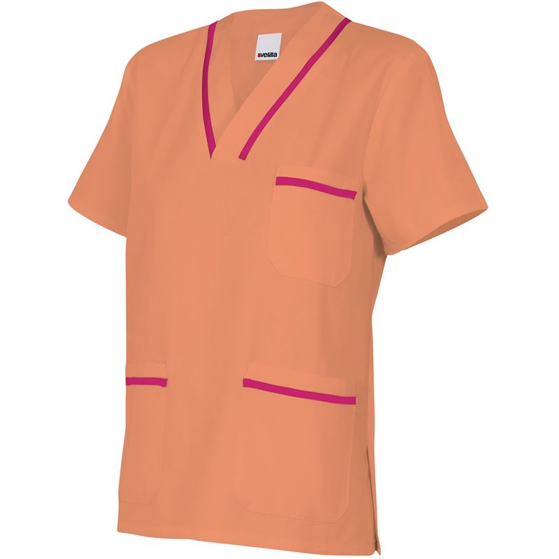 

CAMISOLA PIJAMA DE MANGA CORTA Naranja Claro 10