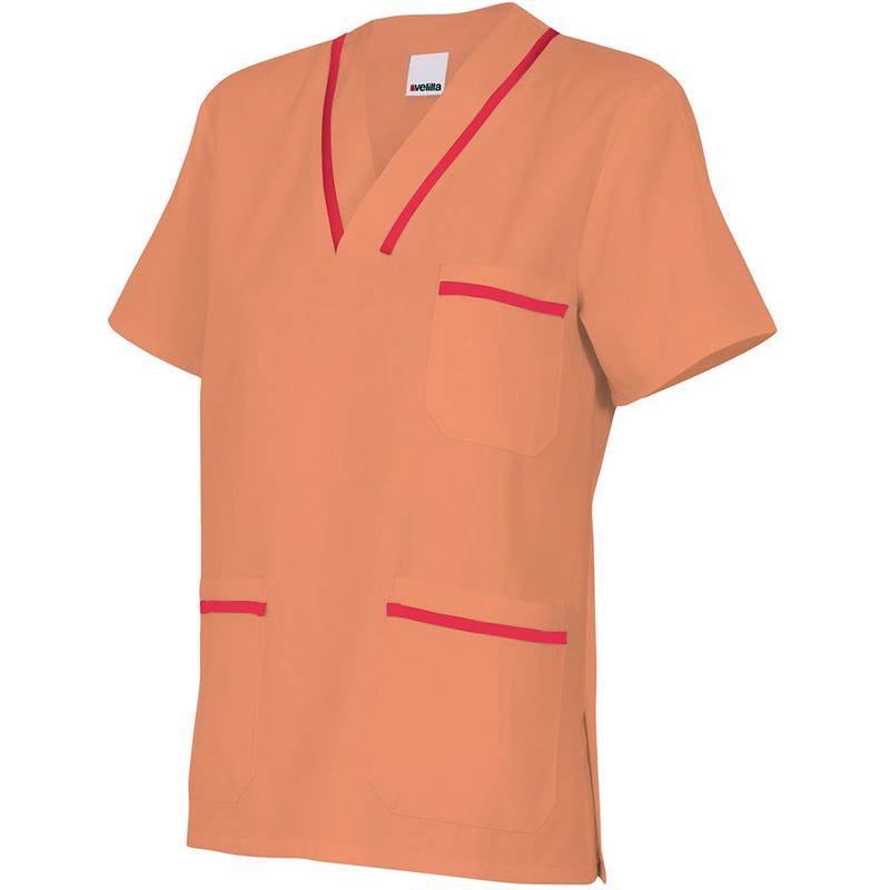 

CAMISOLA PIJAMA DE MANGA CORTA Naranja Claro 2