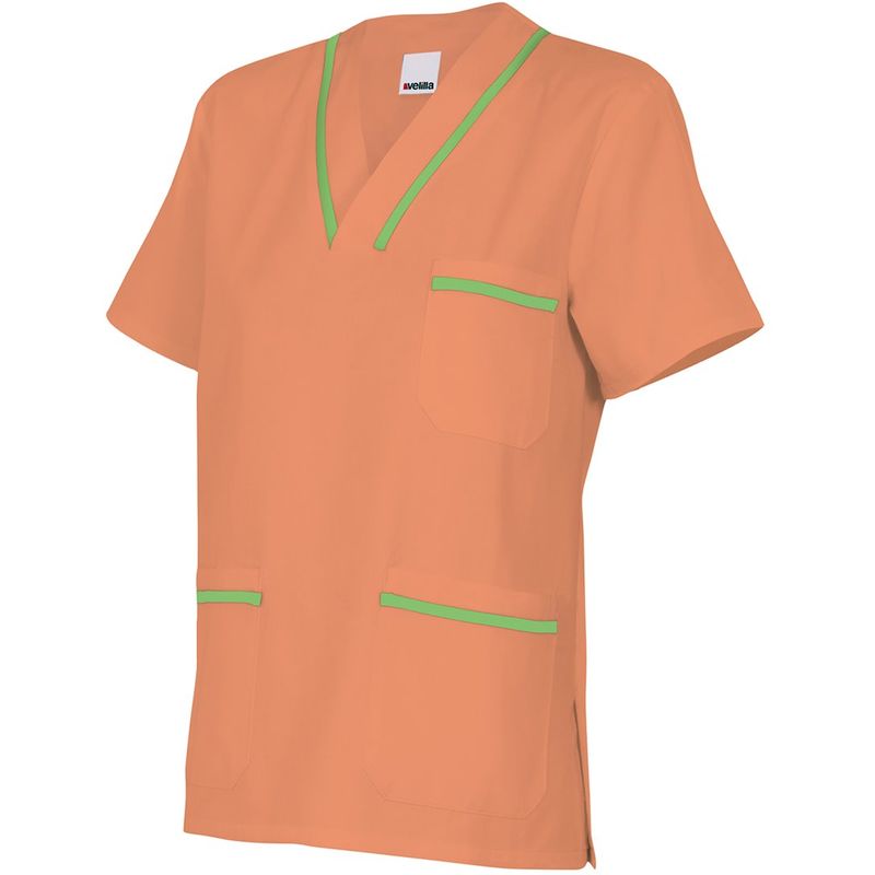 

CAMISOLA PIJAMA DE MANGA CORTA Naranja Claro 10