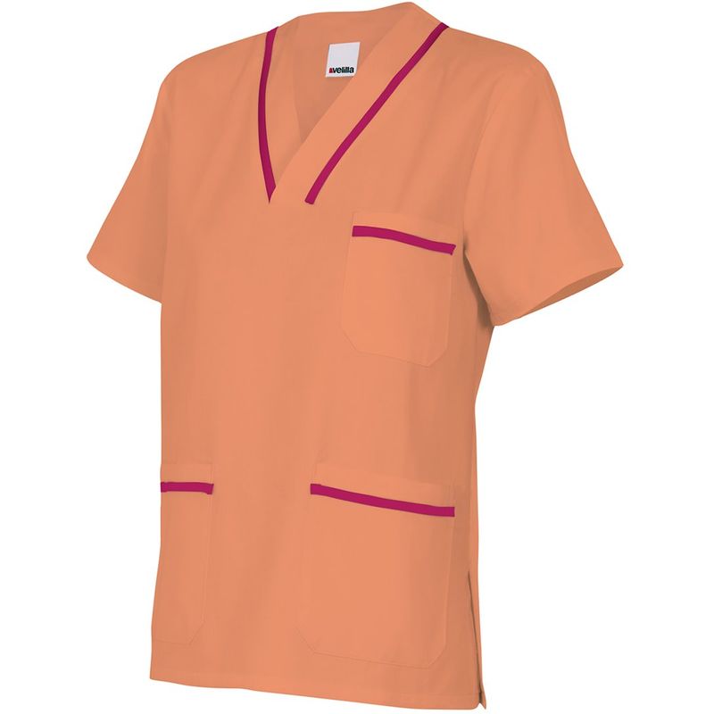 

CAMISOLA PIJAMA DE MANGA CORTA Naranja Claro 4