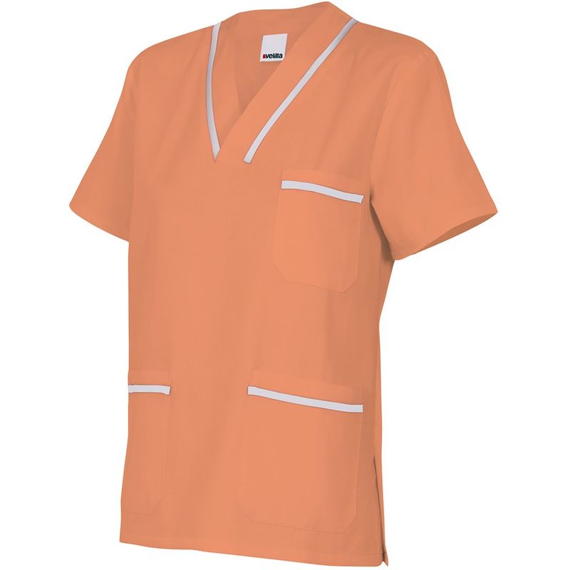 

CAMISOLA PIJAMA DE MANGA CORTA Naranja Claro 2