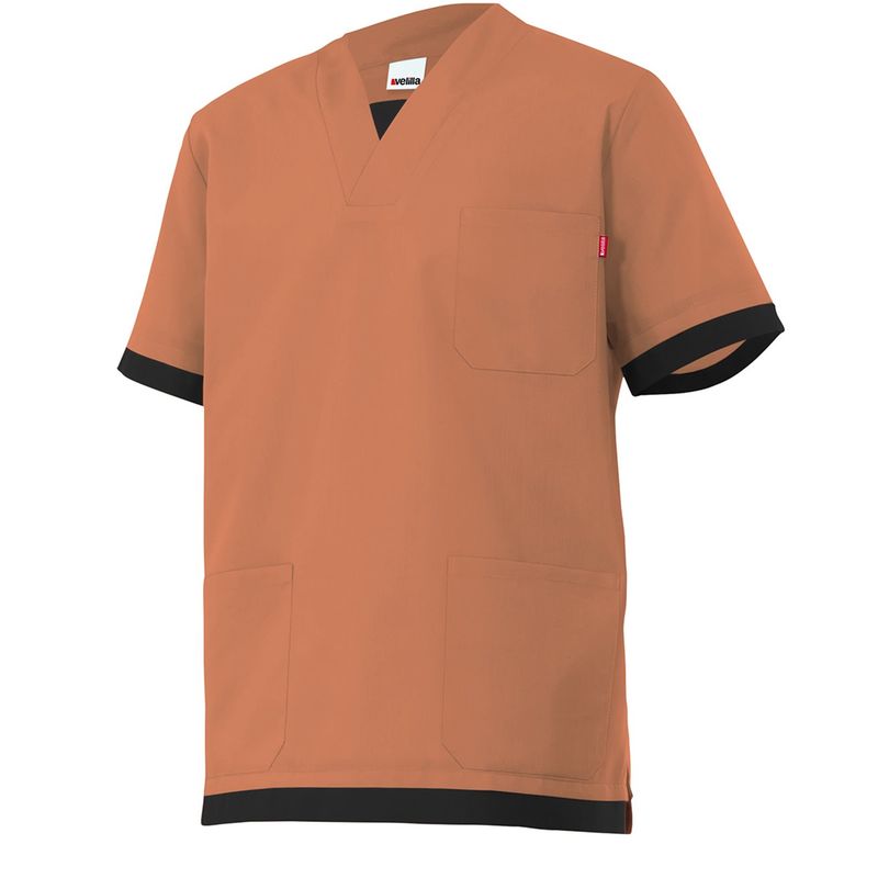 

CAMISOLA PIJAMA DE MANGA CORTA Naranja Claro 6