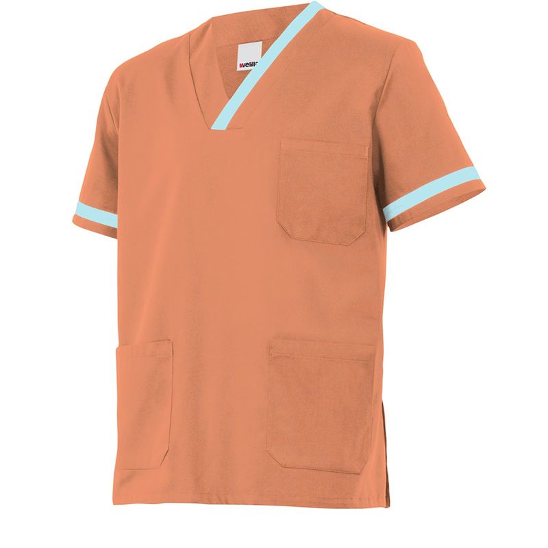 

CAMISOLA PIJAMA DE MANGA CORTA Naranja Claro 10