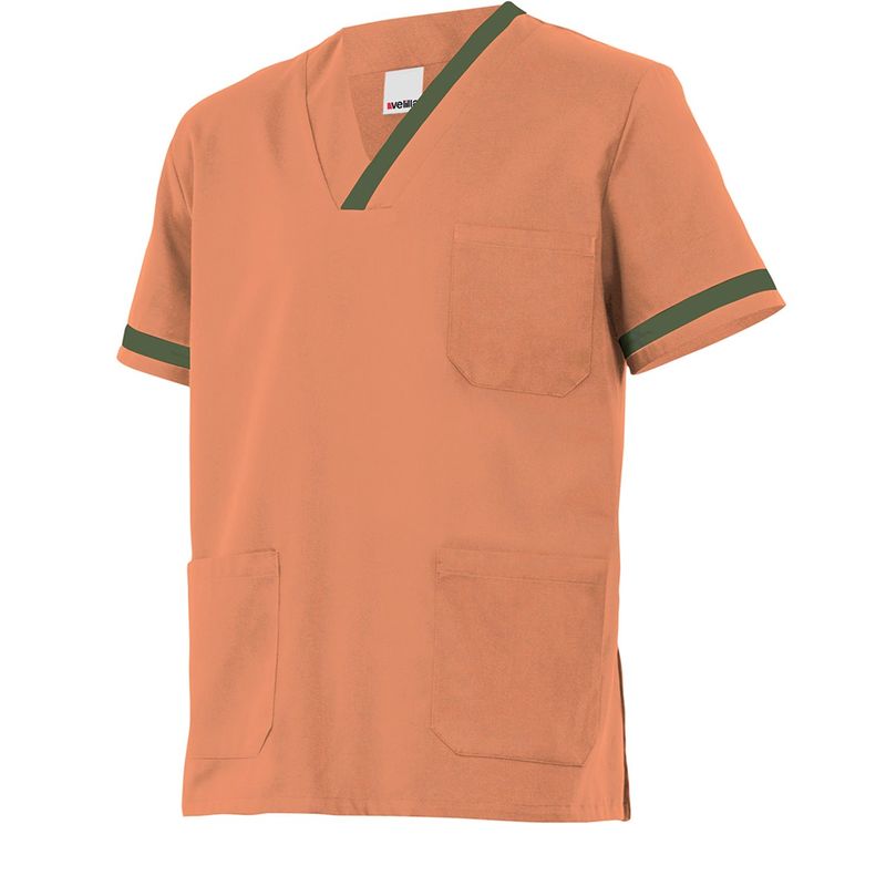 

CAMISOLA PIJAMA DE MANGA CORTA Naranja Claro 4