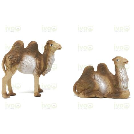 Cammelli Set 2 pezzi 10 cm Animali per Presepe 11180