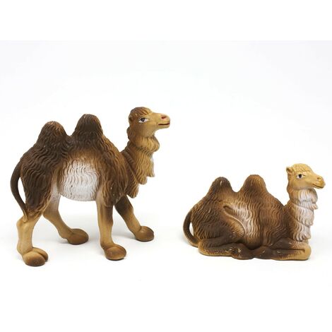 Cammelli Set 2 pezzi 6 cm Animali per Presepe 11178