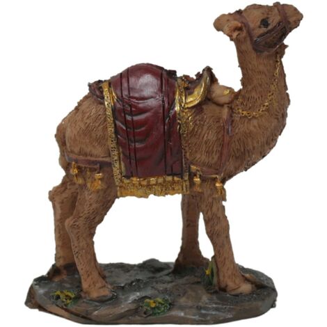 Cammello in Resina 6,5x3x7 cm. Animali per Presepe 11054