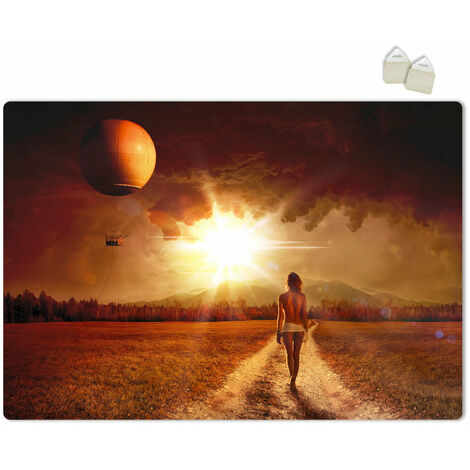 CAMMINANDO VERSO IL SOLE - POSTER in PVC da 3mm - Misura: 70x100 cm