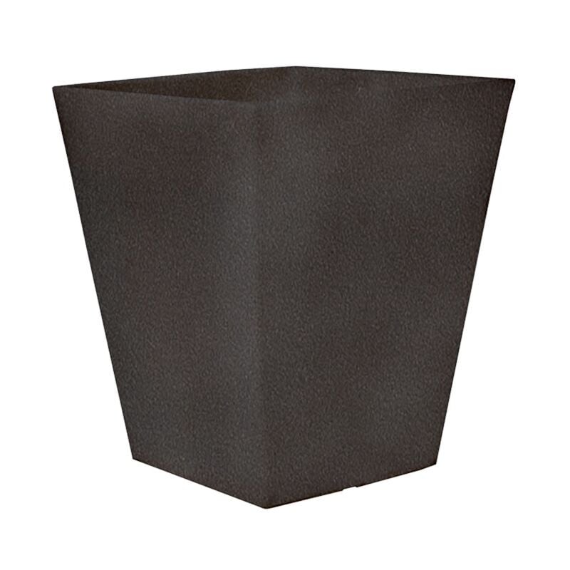 Camomila rustica Jardinière carrée d'intérieur et d'extérieur Pour plantes et fleurs Très résistante au passage du temps. Fabriqué en Polyéthylène en