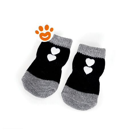 Camon Dog Calzine Nero  - Camon Dog Calzine Nero - Paia da 5 cm