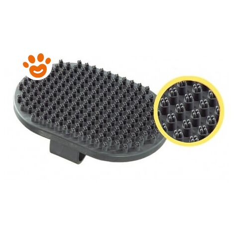 Camon Dog & Cat Spazzola In Gomma  - Camon Dog & Cat Spazzola In Gomma - Confezione da 1 pezzo (13 cm)