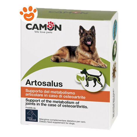 Camon Dog Orme Naturali Artosalus - Camon Dog Orme Naturali Artosalus - Confezione Da 60 Compresse