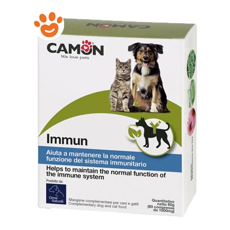 Camon Dog&Cat Orme Naturali Immun - Camon Dog&Cat Orme Naturali Immun - Confezione Da 60 Compresse