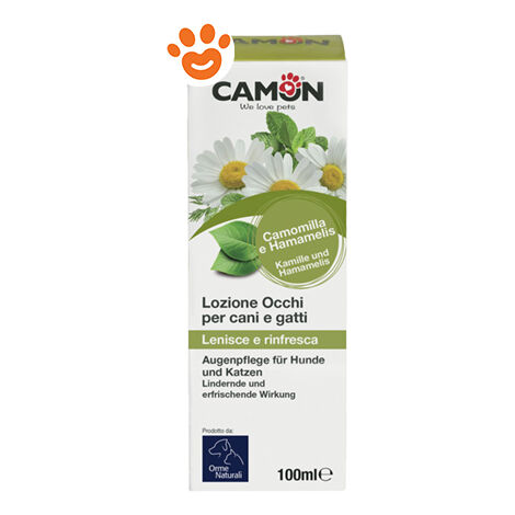 Camon Dog&Cat Orme Naturali Lozione Occhi  - Camon Dog&Cat Orme Naturali Lozione Occhi - Confezione Da 100 Ml